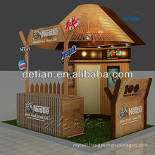 wood and alumininum exhibition stall stands design exhibit fair stand with rent service